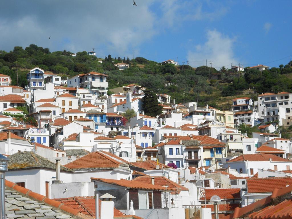 Aggela Guesthouse Skopelos Værelse billede